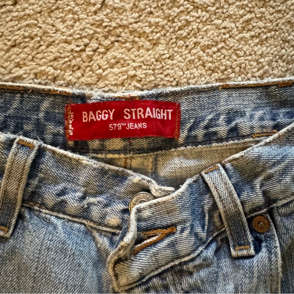 LEVIS 579 light wash - Picture 4 of 4